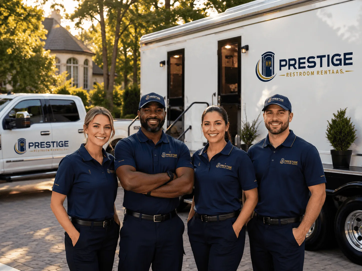 Trusted Luxury Portable Restrooms company in Spalding, MI
